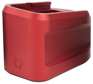 SI EMP-AL-G19-RED   ALUM EXT MAG PLATE G19     RED
