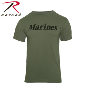 Rothco Olive Drab Military Physical Training T-Shirt Size L Rothco Olive Drab Military Physical Training T-Shirt Size L