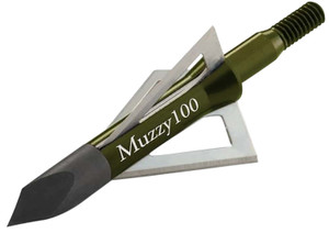MUZZY 225     BROADHEAD MUZZY 3BLD 100G 6PK