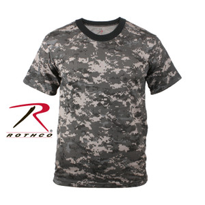 Rothco Digital Camo T-Shirt Subdued Urban Digital Camo Size L