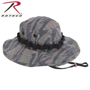 Rothco Vintage Vietnam Style Boonie Hat Tiger Stripe Camo Size 7 Rothco Vintage Vietnam Style Boonie Hat Tiger Stripe Camo Size 7