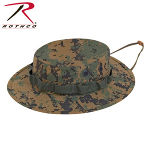 Rothco Digital Camo Boonie Hat Woodland Digital Camo Size 7 3/4