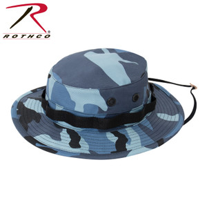 Rothco Camo Boonie Hat Sky Blue Camo Size 7 Rothco Camo Boonie Hat Sky Blue Camo Size 7