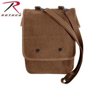 Rothco Canvas Map Case Shoulder Bag Earth Brown Rothco Canvas Map Case Shoulder Bag Earth Brown
