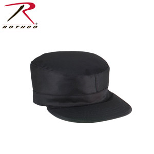 Rothco Gov't Spec 2 Ply Poly/Cotton Army Ranger Fatigue Cap Black Size 7 Rothco Gov't Spec 2 Ply Poly/Cotton Army Ranger Fatigue Cap Black Size 7