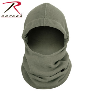 Rothco Polar Fleece Adjustable Balaclava Foliage Green Size One Size Rothco Polar Fleece Adjustable Balaclava Foliage Green Size One Size