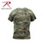 Rothco Vintage Camo T-Shirts Woodland Camo Size S