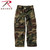 Rothco Kids Vintage Paratrooper Fatigue Pants Woodland Camo Size XS
