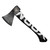 WOOX BU.AXE002.02  THROWING AXE WHITE LOGO