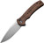 Cogent Button Lock Brown Cogent Button Lock Brown