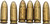 9mm Bullet Replica 6pk