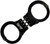 Handcuffs Hinged Black