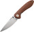 Small Feldspar Linerlock Brown Small Feldspar Linerlock Brown