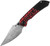 Fenrir Linerlock Black/Red Fenrir Linerlock Black/Red