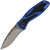 Blur Linerlock A/O Blue Dam Blur Linerlock A/O Blue Dam