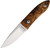 Fixed Blade Brown Handle