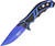 Linerlock Black/Blue A/O Linerlock Black/Blue A/O