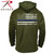 Rothco Thin Blue Line Concealed Carry Hoodie Olive Drab Size 2XL