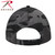 Rothco Color Camo Supreme Low Profile Cap Black Camo Size One Size