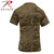 Rothco Color Camo T-Shirts Coyote Camo Size 3XL