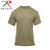 Rothco Moisture Wicking T-Shirts AR 670-1 Coyote Brown Size XL