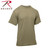 Rothco Moisture Wicking T-Shirts AR 670-1 Coyote Brown Size XL
