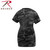 Rothco Womens Long Length Camo T-Shirt Black Camo Size XS