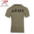 Rothco AR 670-1 Coyote Brown Army Physical Training T-Shirt AR 670-1 Coyote Brown Size S