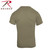 Rothco AR 670-1 Coyote Brown Army Physical Training T-Shirt AR 670-1 Coyote Brown Size S