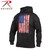 Rothco U.S. Flag Concealed Carry Hoodie  Red / White / Blue Size S