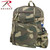 Rothco Jumbo Vintage Canvas Backpack Woodland Camo Size One Size Rothco Jumbo Vintage Canvas Backpack Woodland Camo Size One Size