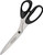 Bent Household Scissors Black