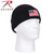 Rothco US Flag Embroidered Fine Knit Watch Cap Black Size One Size
