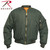 Rothco Enhanced Nylon MA-1 Flight Jacket Sage Green Size 3XL Rothco Enhanced Nylon MA-1 Flight Jacket Sage Green Size 3XL