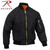 Rothco Lightweight MA-1 Flight Jacket Black Size 2XL Rothco Lightweight MA-1 Flight Jacket Black Size 2XL