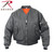 Rothco MA-1 Flight Jacket Gunmetal Grey Size 3XL Rothco MA-1 Flight Jacket Gunmetal Grey Size 3XL