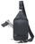 GTM  GTM-108/BK       SLING BACKPACK          BLK