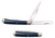 COLD CS-FL-TRPR-B  TRAPPER KNIFE (2)3.3" BLU