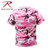 Rothco Color Camo T-Shirts Pink Camo Size XS