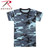 Rothco Kids Camo T-Shirts Sky Blue Camo Size XS