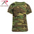 Rothco Kids Camo T-Shirts Woodland Camo Size L
