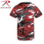 Rothco Kids Camo T-Shirts Red Camo Size L