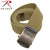 Rothco Vintage Web Belt w/ Roller Buckle Khaki