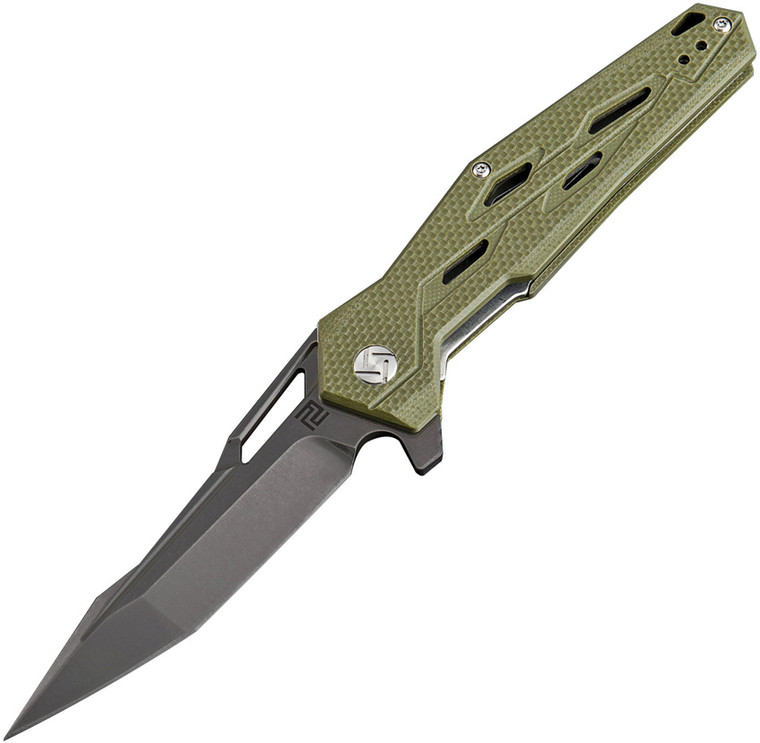 Bomardier Linerlock Green D2