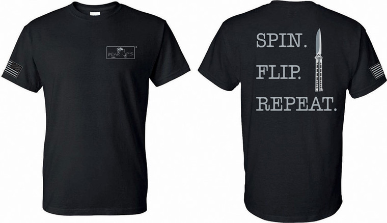 Spin Flip Repeat T-Shirt 2X