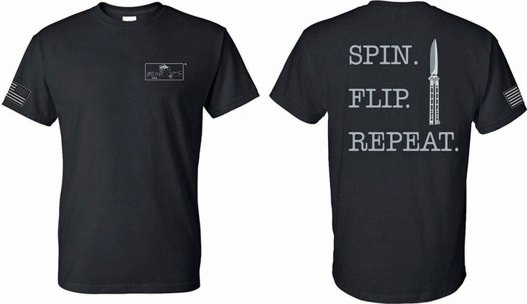 Spin Flip Repeat T-Shirt 3XL