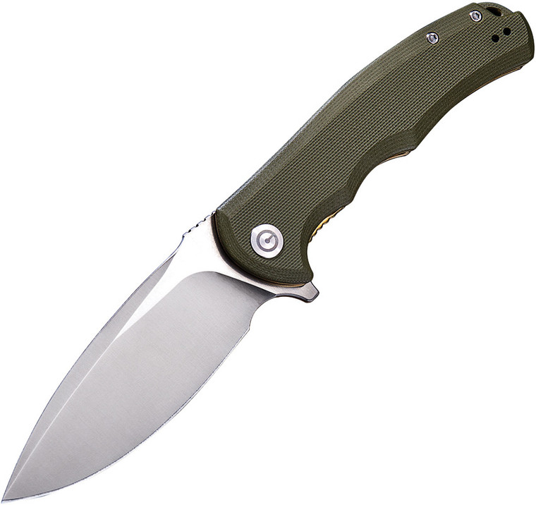 Praxis Linerlock Green G10