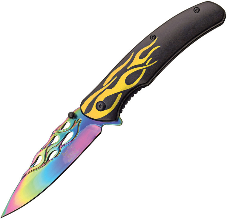 Flame Linerlock A/O Yellow