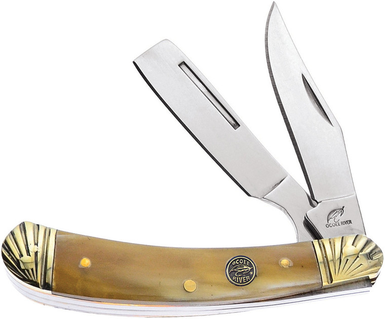 Razor Knife Ox Horn