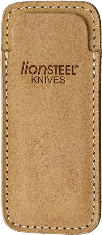 Vertical Leather Sheath Sand